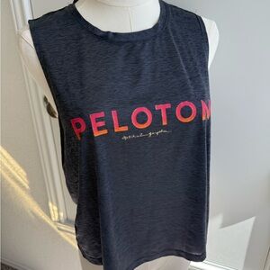 Peleoton X Spiritual Gangster Workout Athletic Tanktop SZ M